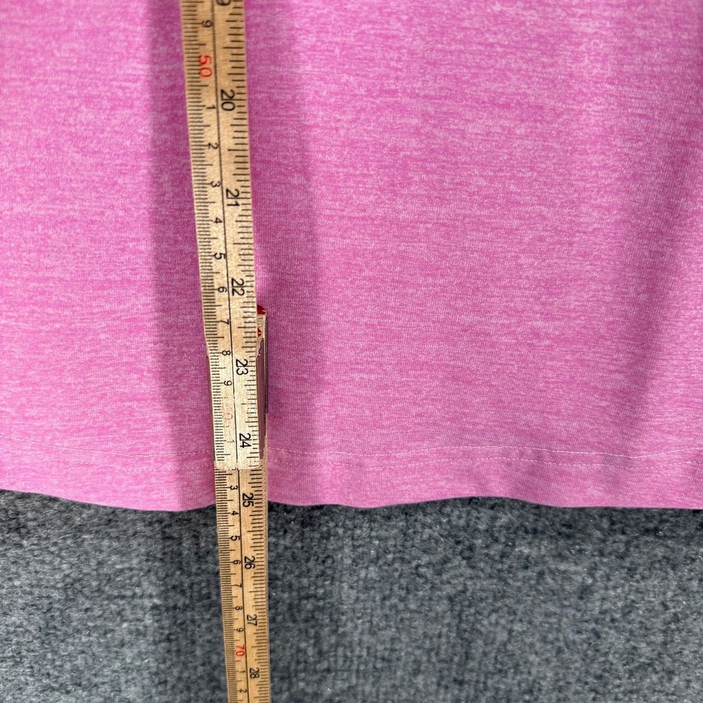 Lululemon Cool Racerback Tank Top Womens 4‎ Pink Heathered Luon Yoga Gym Workout